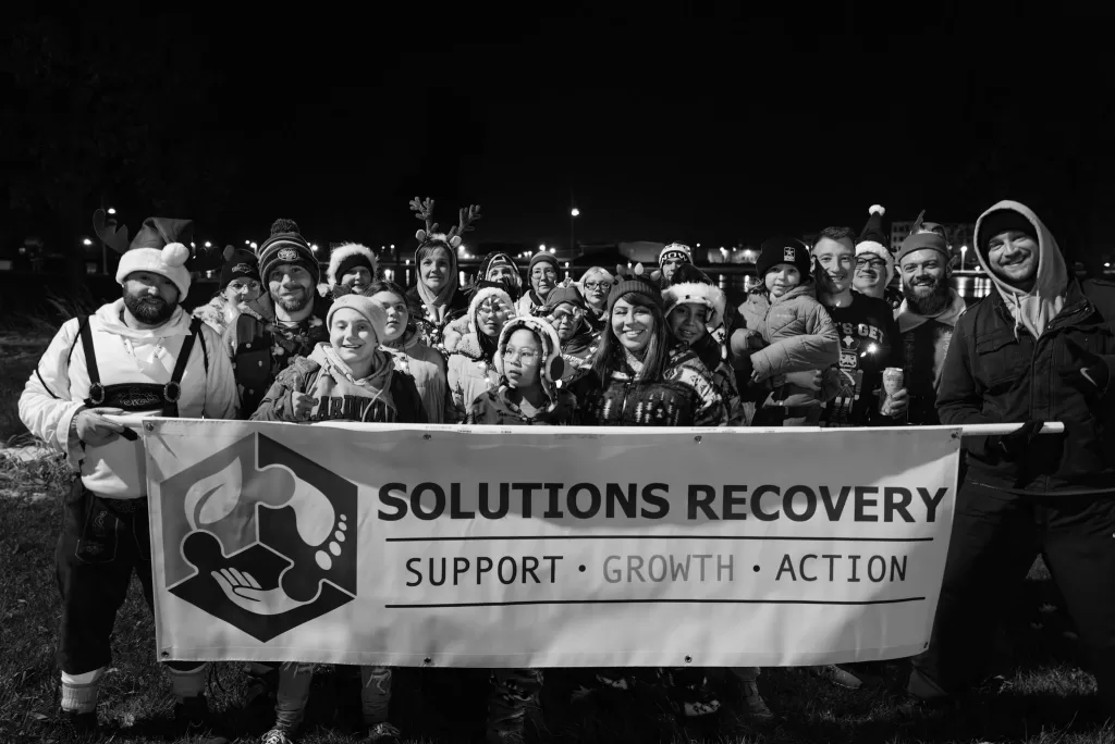 Solutions community together in the Christmas parade