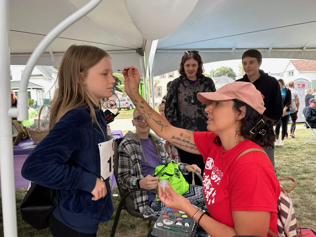 Recovery Fest 2023 - Face Painting with children